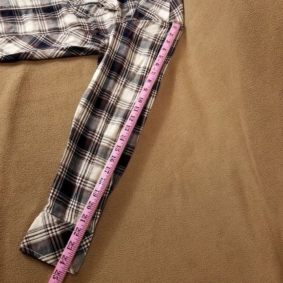 BKE Standard  FIT Men's Plaid long sleeve collared M - Picture 6 of 10